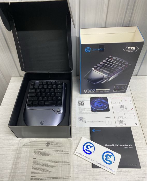 Кейпад бездротовий миша GameSir VX2 AimSwitch Red Switch