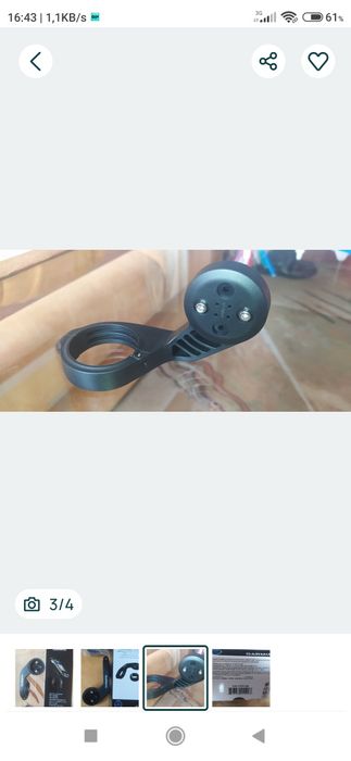 Uchwyt licznika Garmin