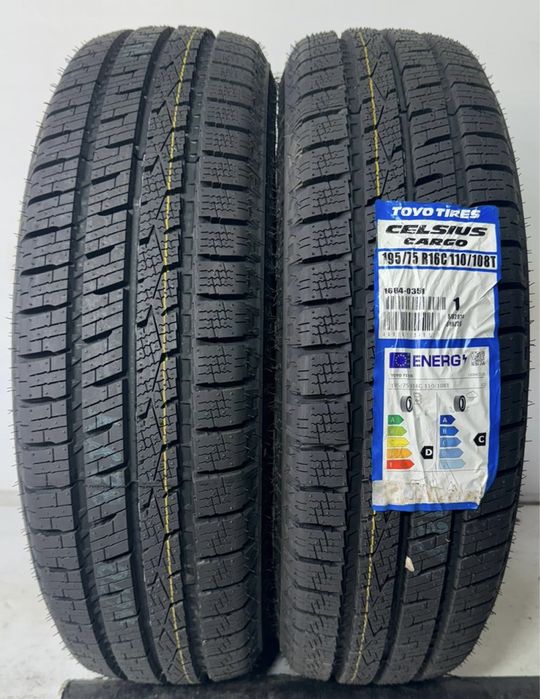2x 195/75r16C Toyo Celsius Cargo 110/108T 2023