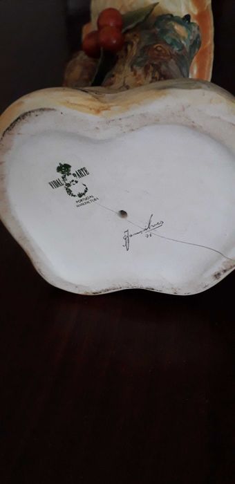 Catatua Antiga de porcelana da Vidal Arte