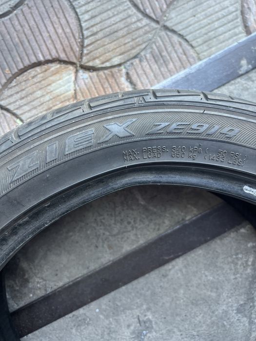 Шины 205/50 R17 Falken б/у лето пара 5,5мм ар.100290 М7
