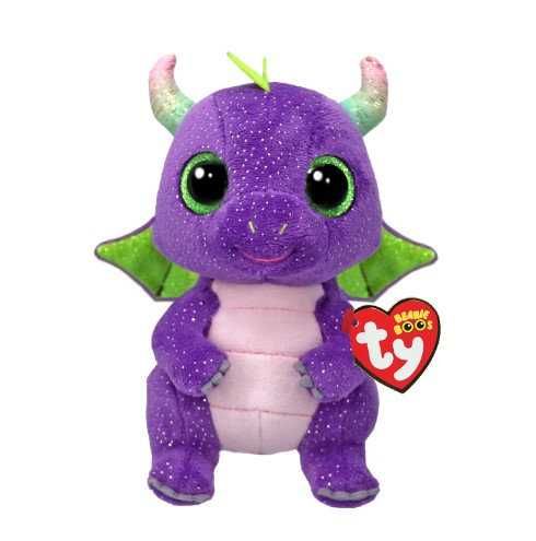 TY Beanie Boos глазастик дракон сиреневый DAPHNE 15 см очень классный