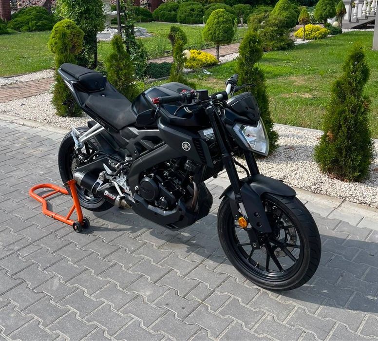 Yamaha MT 125 MIVV Transport ABS JAK NOWA 2019r Oryginał kat.B A1