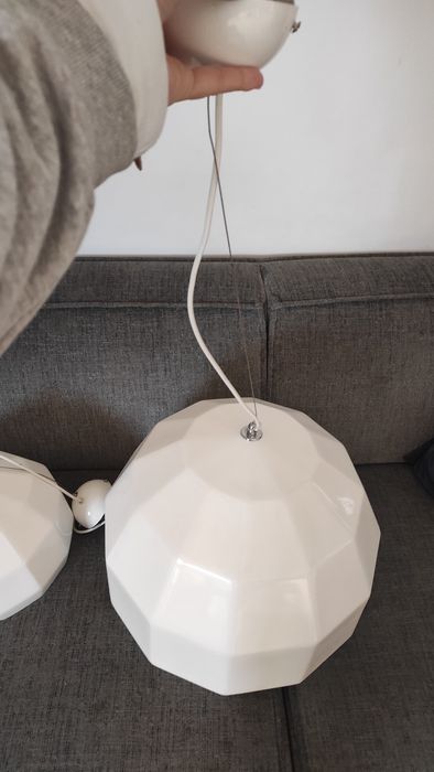 Lampy wiszące duże stan idealny!