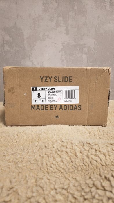 Klapki Adidas Yeezy US 8, 26 cm
