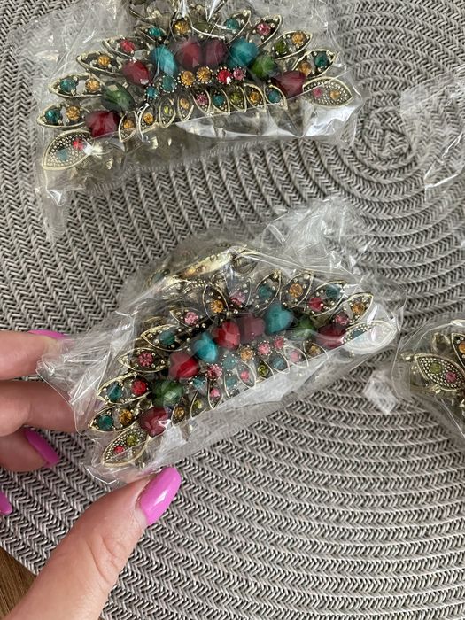 Klamra do włosów metalowa