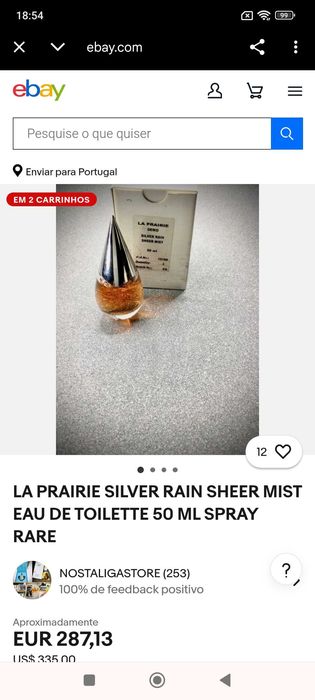 Perfumes de mulher La Prairie Silver Rain
