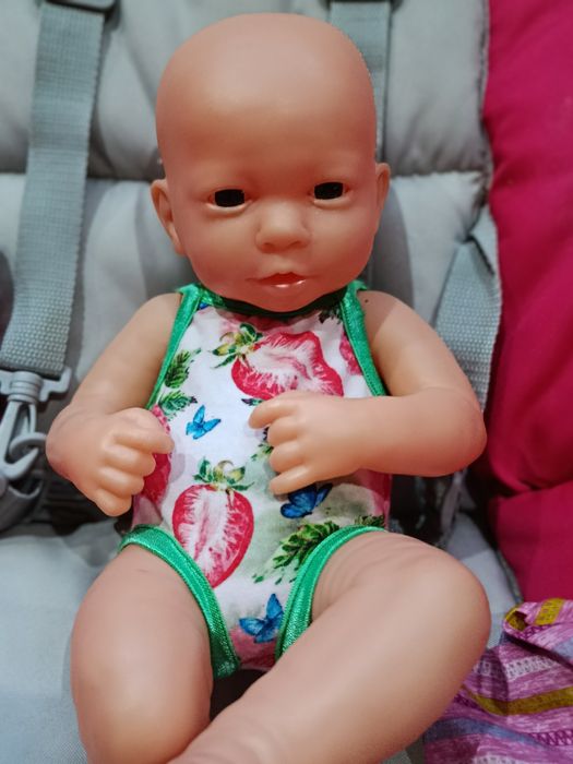 Śliczny bobas,jak żywy,dł.ok.38cm.