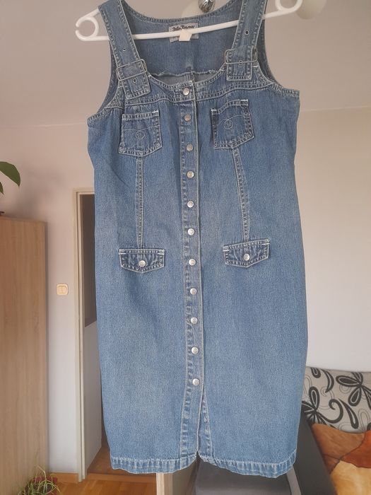 Sukienka jeansowa niebieska