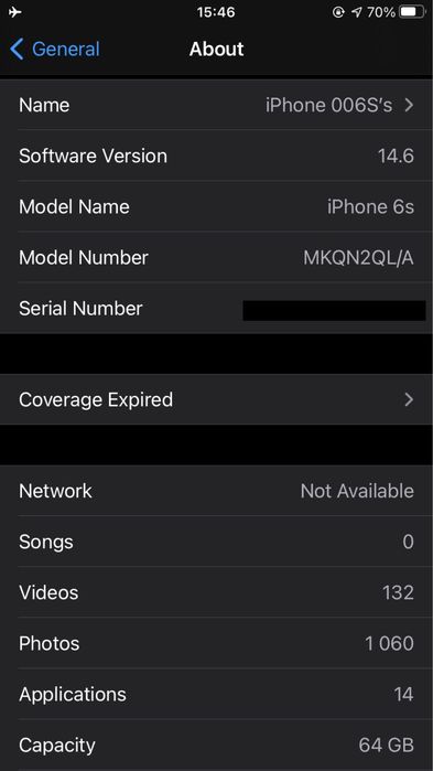 iPhone 64GB Deabloqeado e Livre iCloud