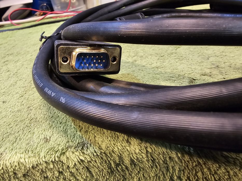 Space Shuttle-C 30V 15-Pin kabel VGA 5 m.