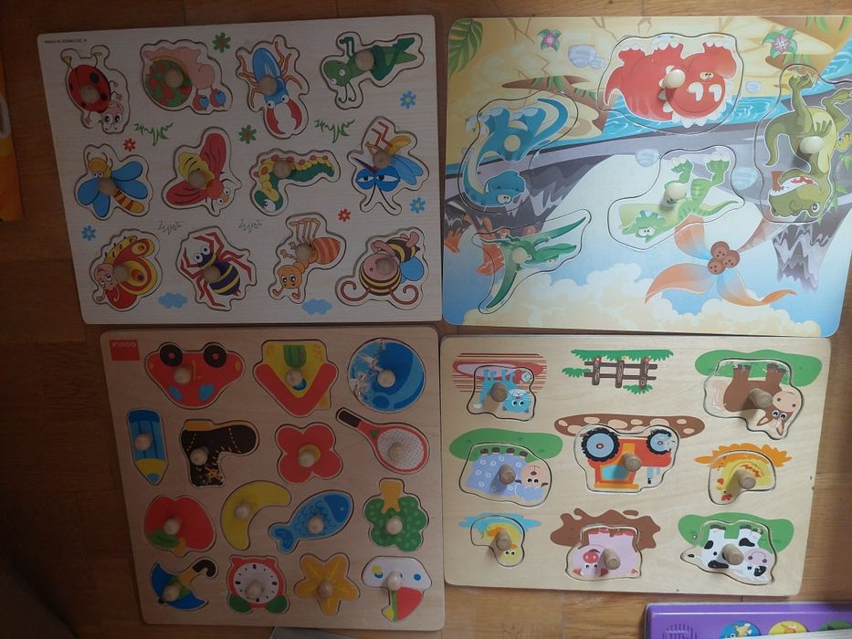 Drewniana układanka puzzle