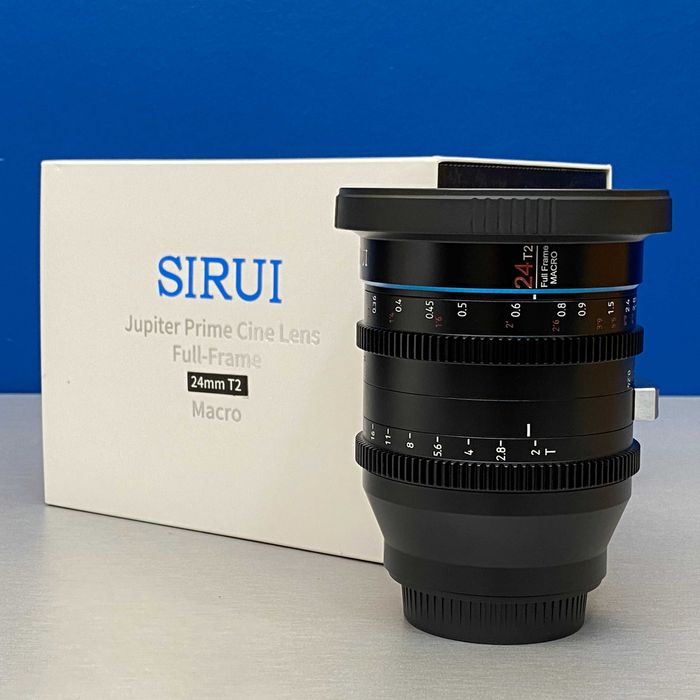 SIRUI Jupiter 24mm T2.0 Macro (Canon EF) - NOVA - 3 ANOS DE GARANTIA