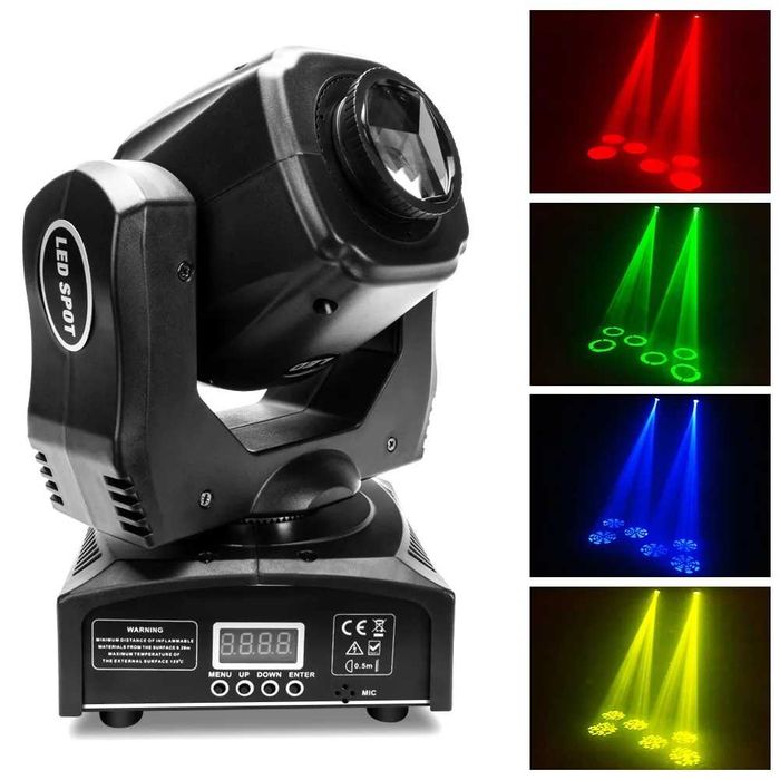 Głowa ruchoma UKING PRISM LQ-B283 60W DMX + PILOT