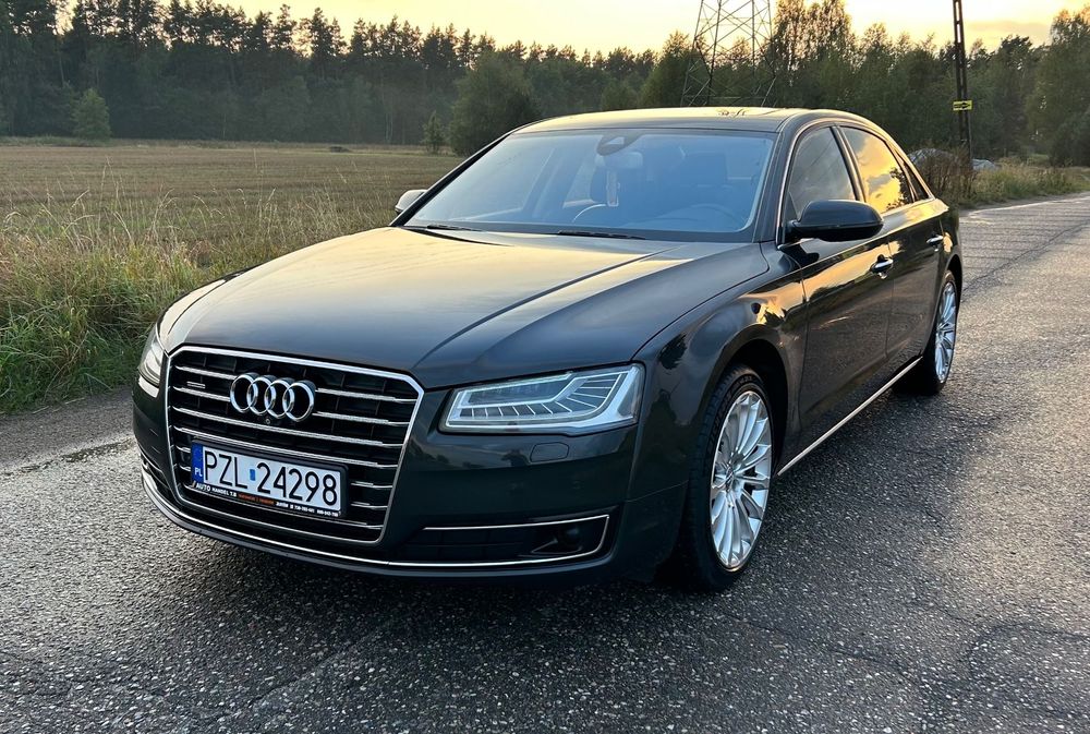 Audi A8 LONG*Kamera 360*Webasto*Masaże*Lampy Matrix*Mega Zadbana*