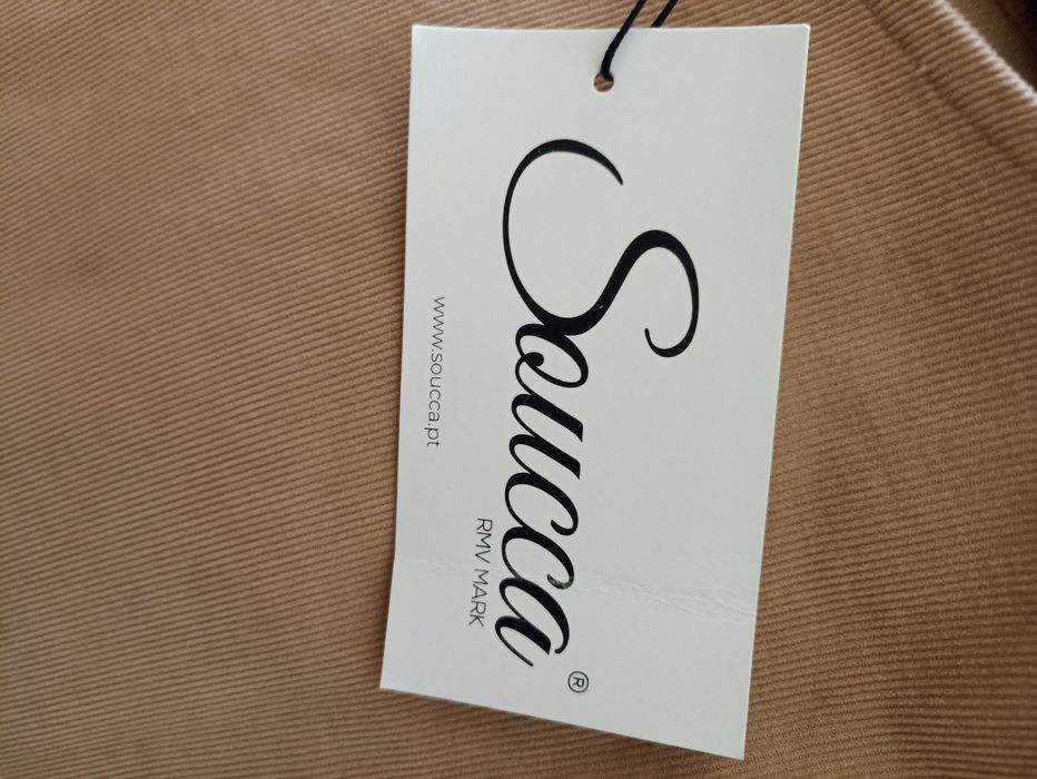 Vestido bombazine bege TU