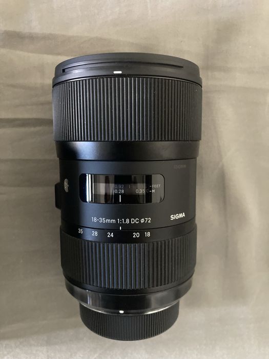Lente Sigma 18-35mm