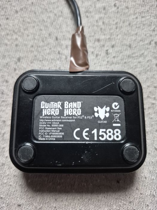 Gitara / Kontroler Guitar hero 5 + odbiornik