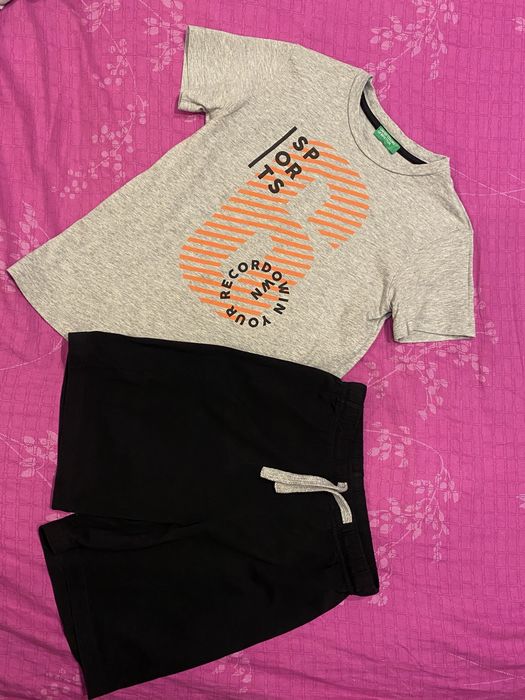 Летний костюм benetton 6-7 лет