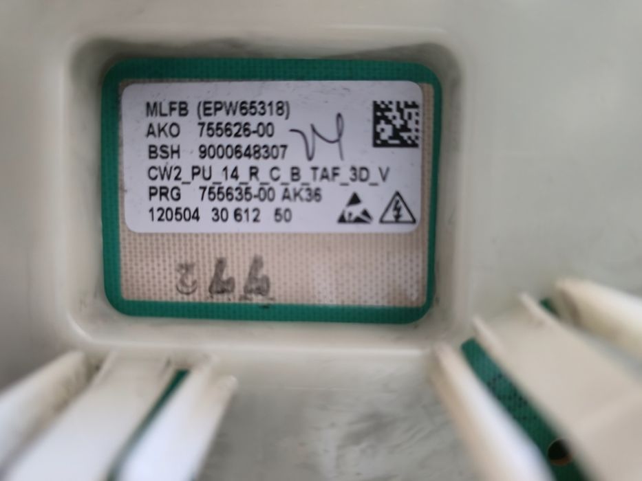 Części pralki SIEMENS IQ500 WS12O261PL