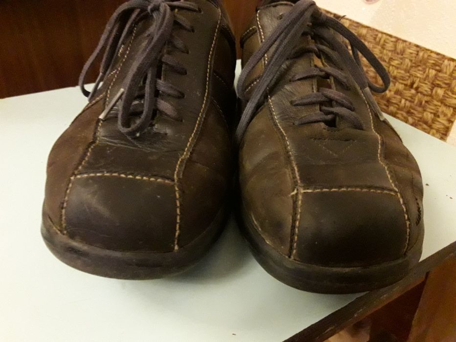 Кросовки туфли кожаные прочные скрип кожи 38 размер фабричные