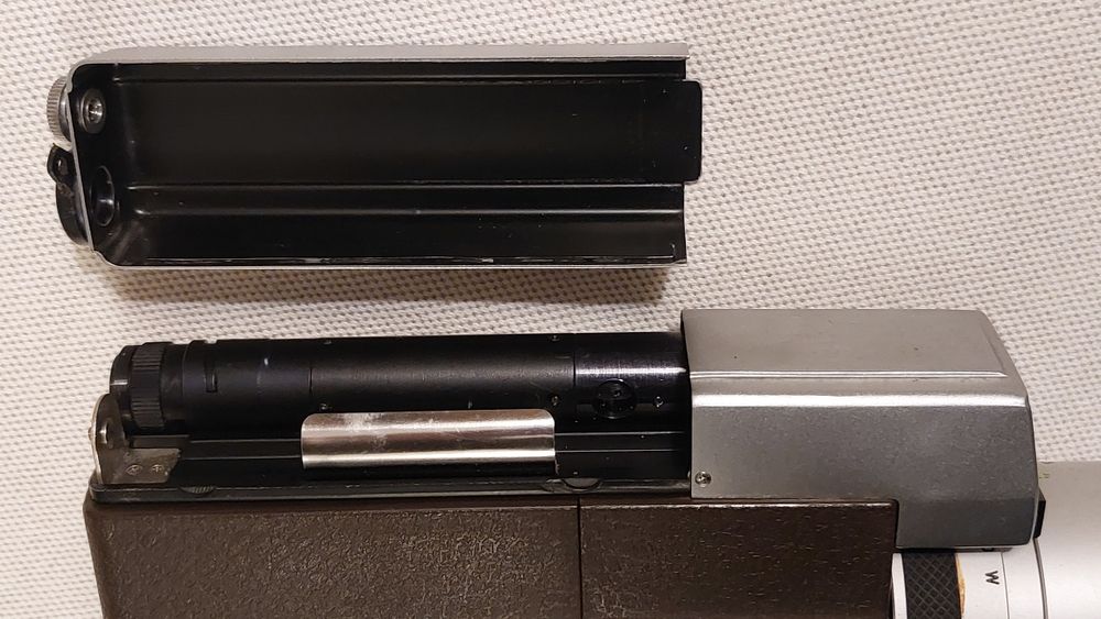 Máquina filmar antiga, Canon Zoom 318 Super 8, com bolsa, funcional