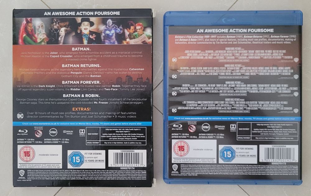 Coletânea Batman Bluray