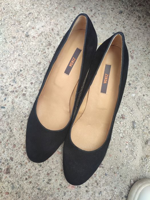 Buty zinda kolorowy obcas jak nowe