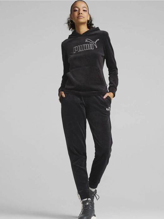 Жіночий велюровий костюм puma