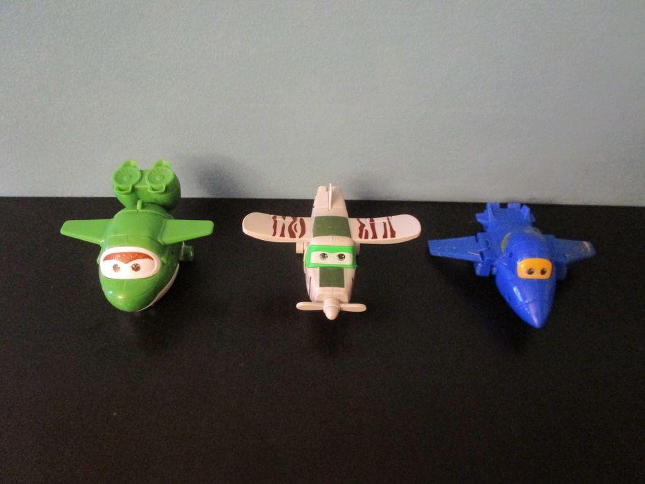 Super Wings Grandes (10cm) da 1ª, 2ª, 3ª e 4ª Temporadas