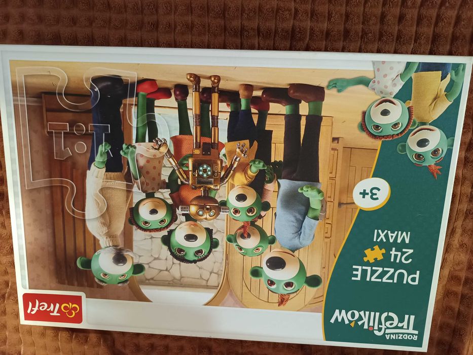 Puzzle Trefliki zestaw