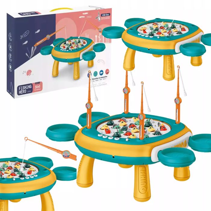 Gra łowienie rybek 2w1. Maksik