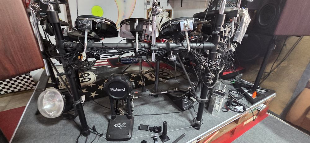 Roland bateria completa