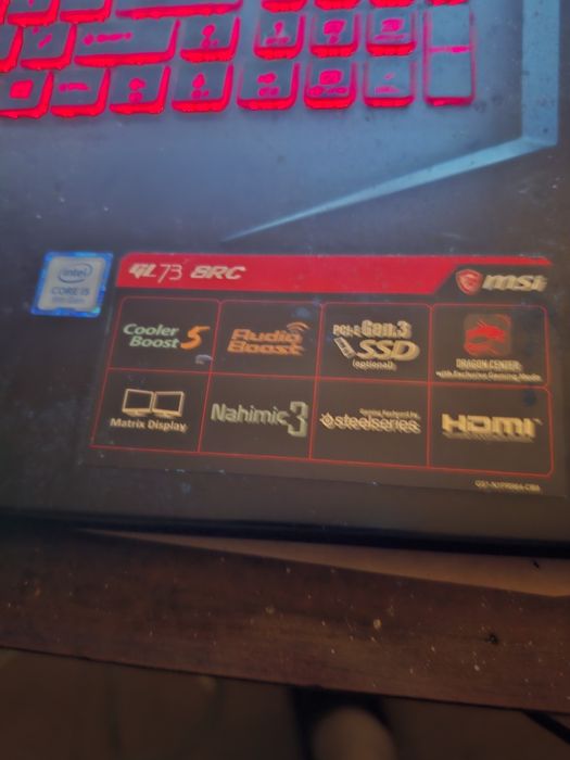 Laptop  gtx 1050 4gb 8gb ram i5 8300 dysk 1tb