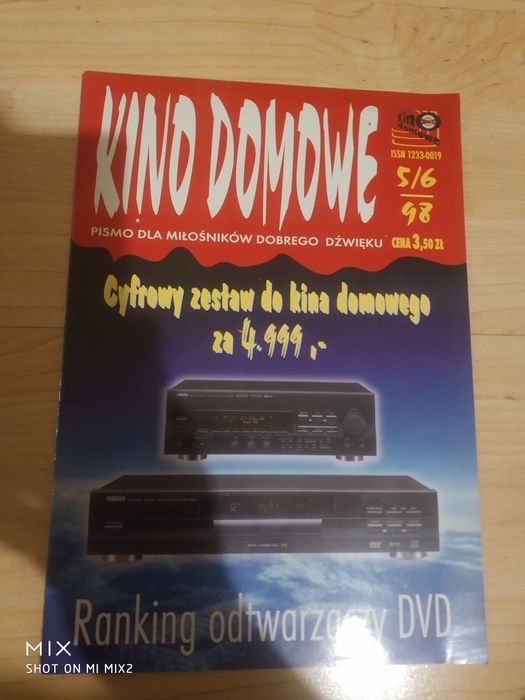 Pismo kino domowe 5/6 1998 rok Grundig Yamaha
