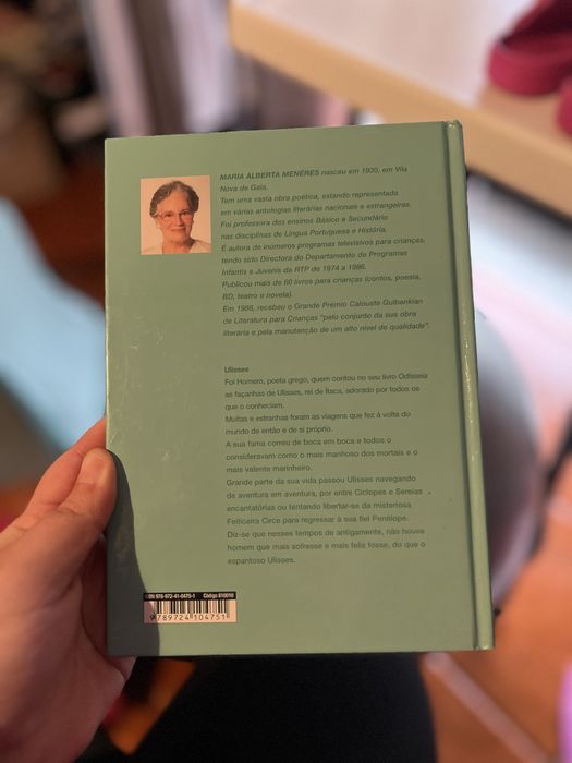 Livro: Ulisses de Maria Alberta Meneres