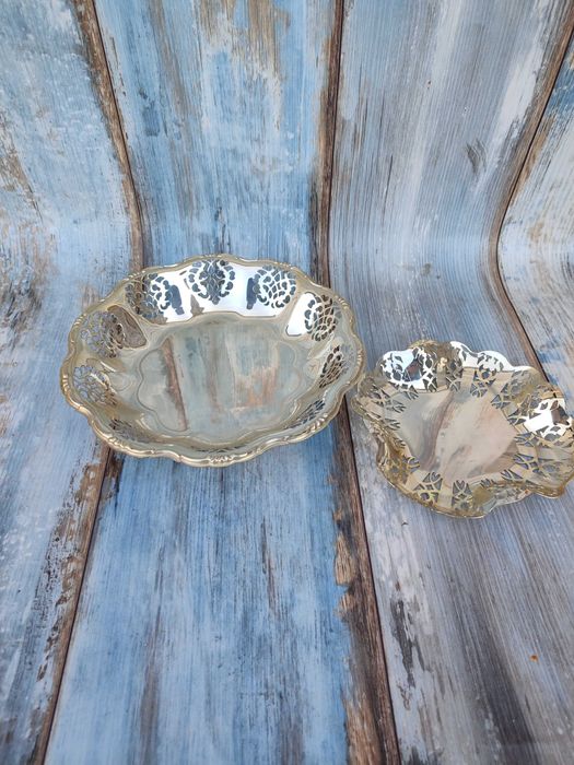 Patera - platerowana - vintage - design