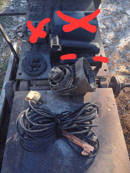 Запчастини до болгарки фіолент