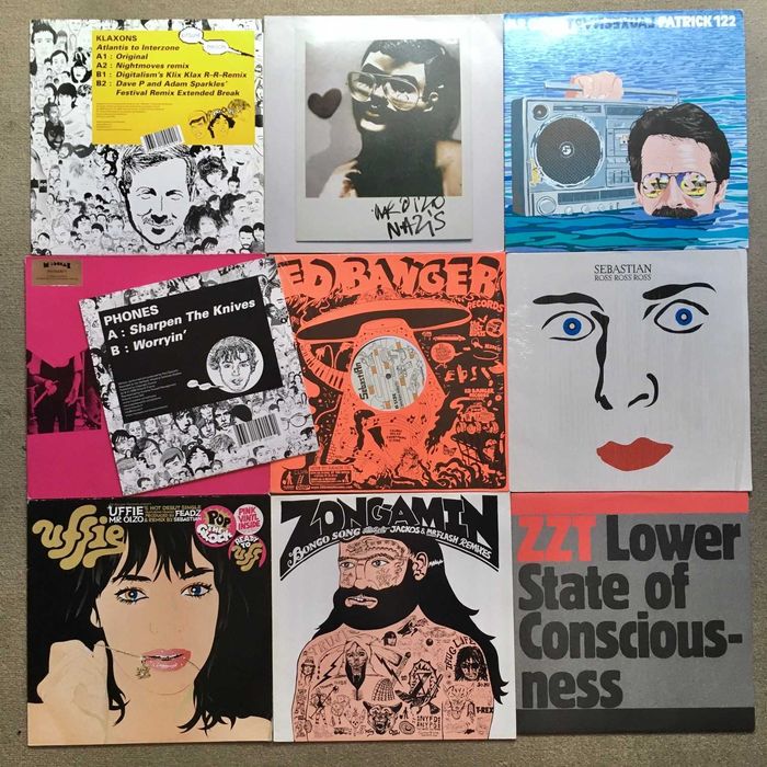 Discos de vinil LP e EP - música electronica indie rock electro