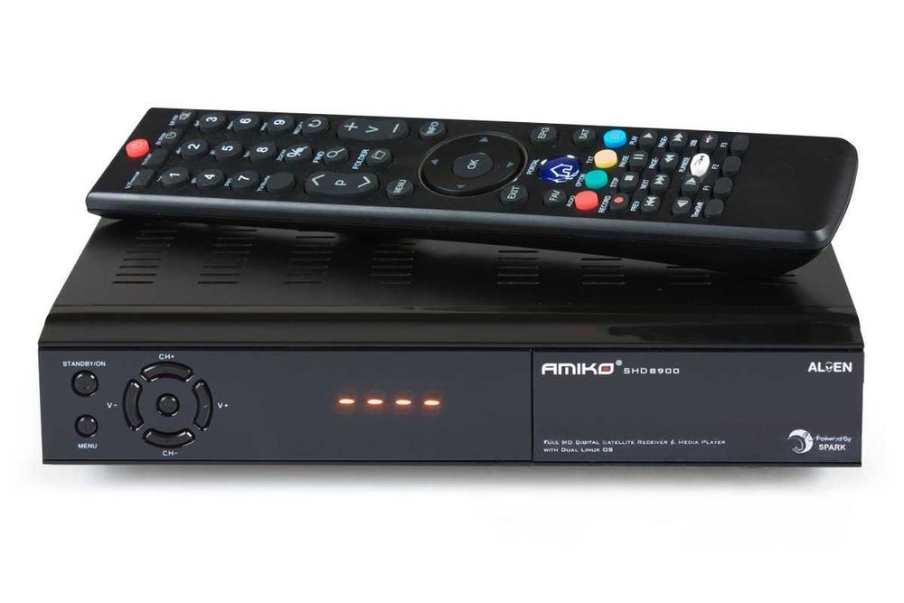 Ресивер тюнер Amiko SHD 8900 Alien (Spark / Enigma 2) + пульт