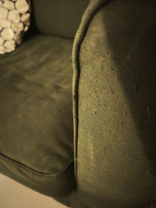 Sofá do IKEA Verde