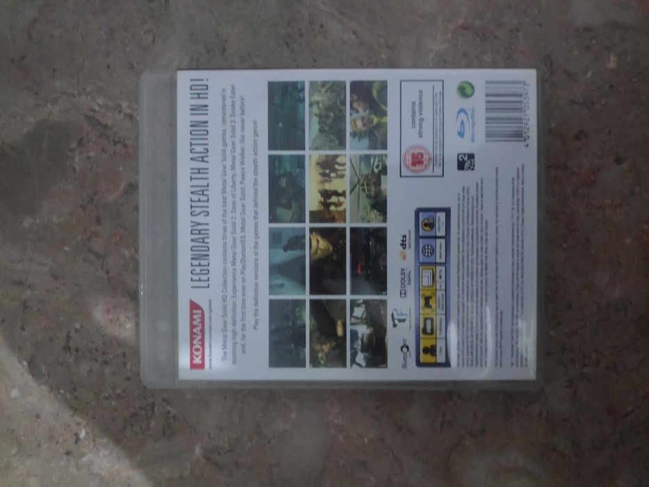 Jogo PS3: Metal Gear Solid HD Collection (5 jogos em 1)