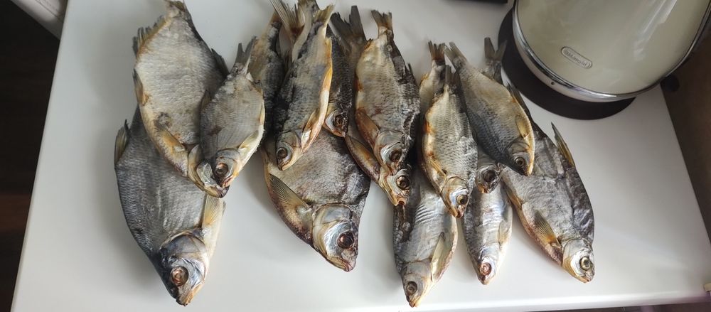 Плотва вяленная,густера