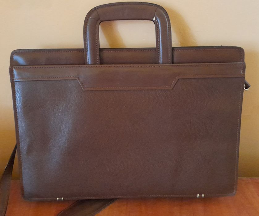 Aktówka męska brązowa