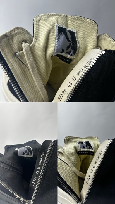 Кеди Rick Owens DRKSHDW Double Bumper Sneaks