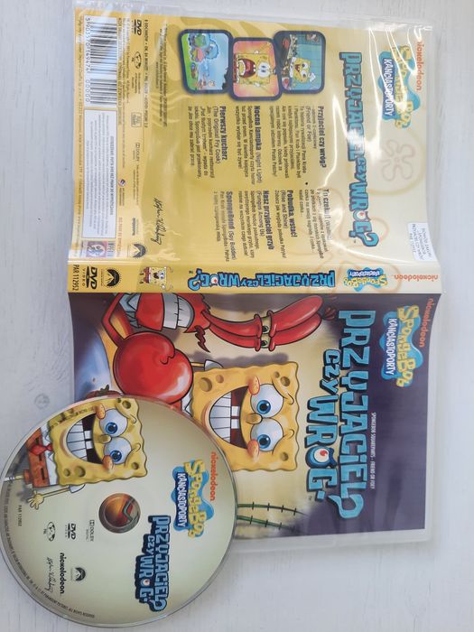 Zestaw 7 filmów Sponge Bob Kanciastoporty DVD