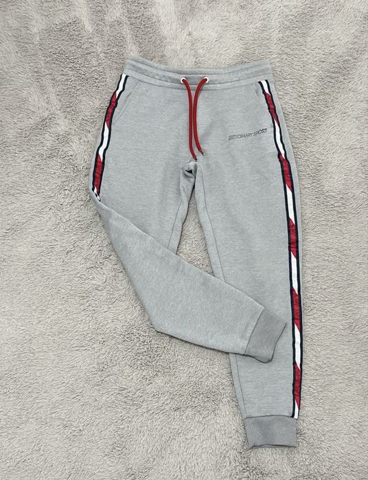 Tommy Hilfiger Sport r. S szare damskie dresy spodnie dresowe