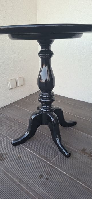 Mesa de apoio preta