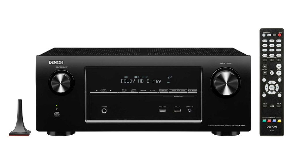 ІДЕАЛЬНИЙ СТАН| 7.1 AV-ресивер Denon AVR-X2000 | 4K,AirPlay,AM/FM,DLNA