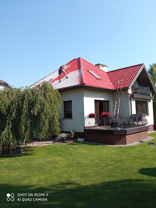 Malowanie Dachów /Malowanie dachu /Malowanie Elewacji /Mycie Dachów